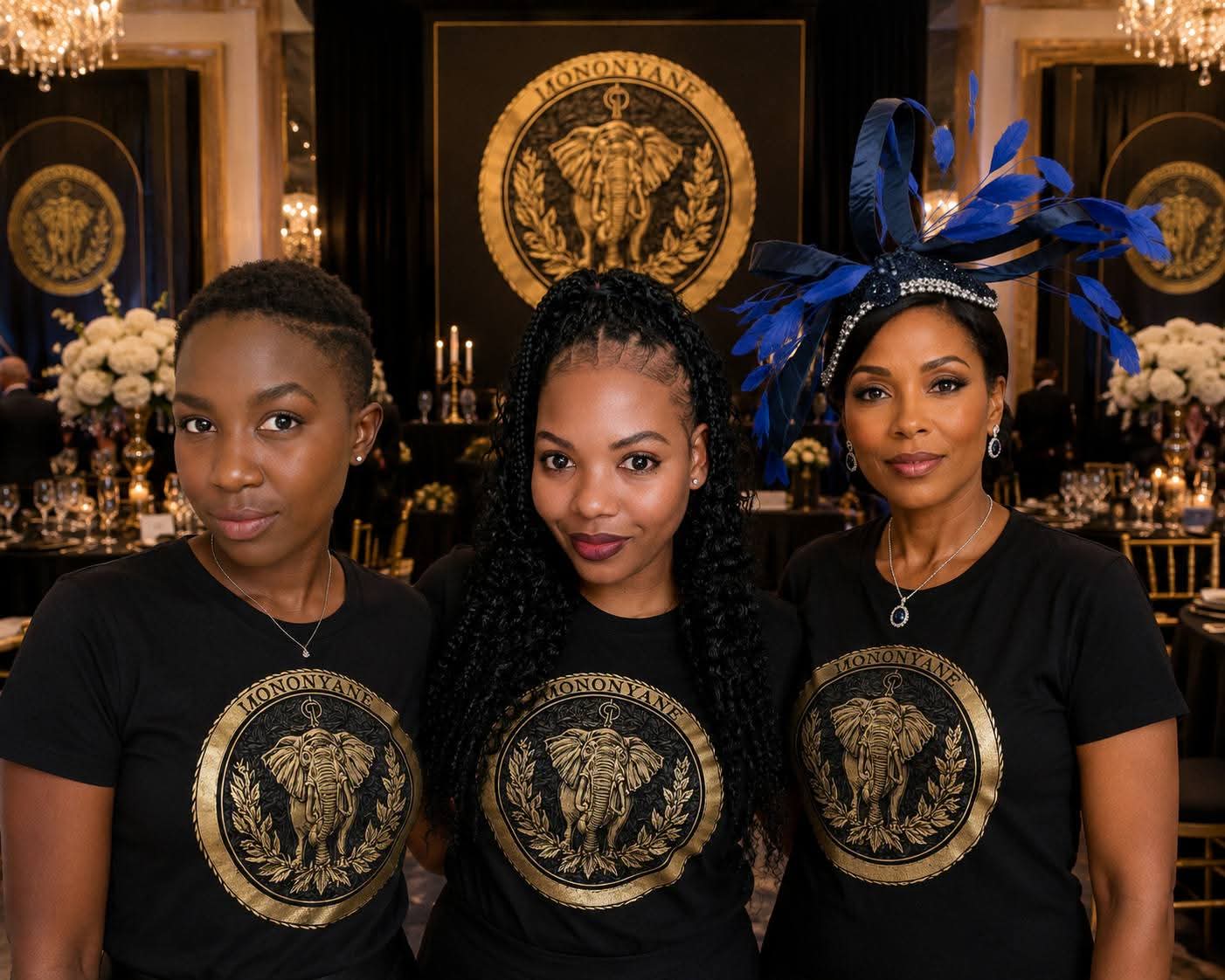 Mononyane family at a formal gathering