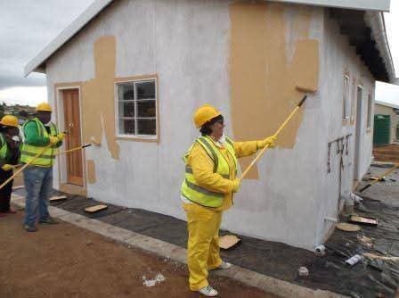 Finishing a house on a legacy residential site