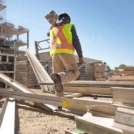 Construction underway on a Mononyane development