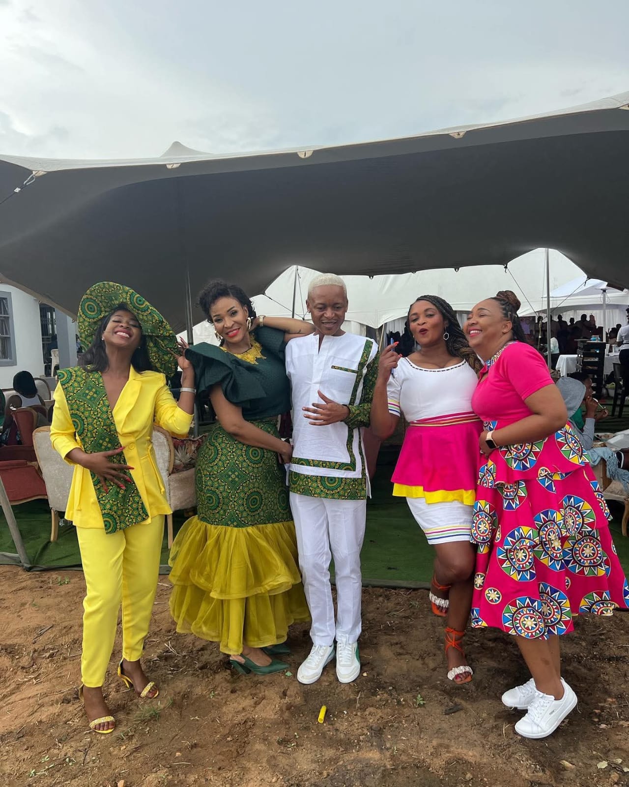 Mononyane family in traditional and formal wear
